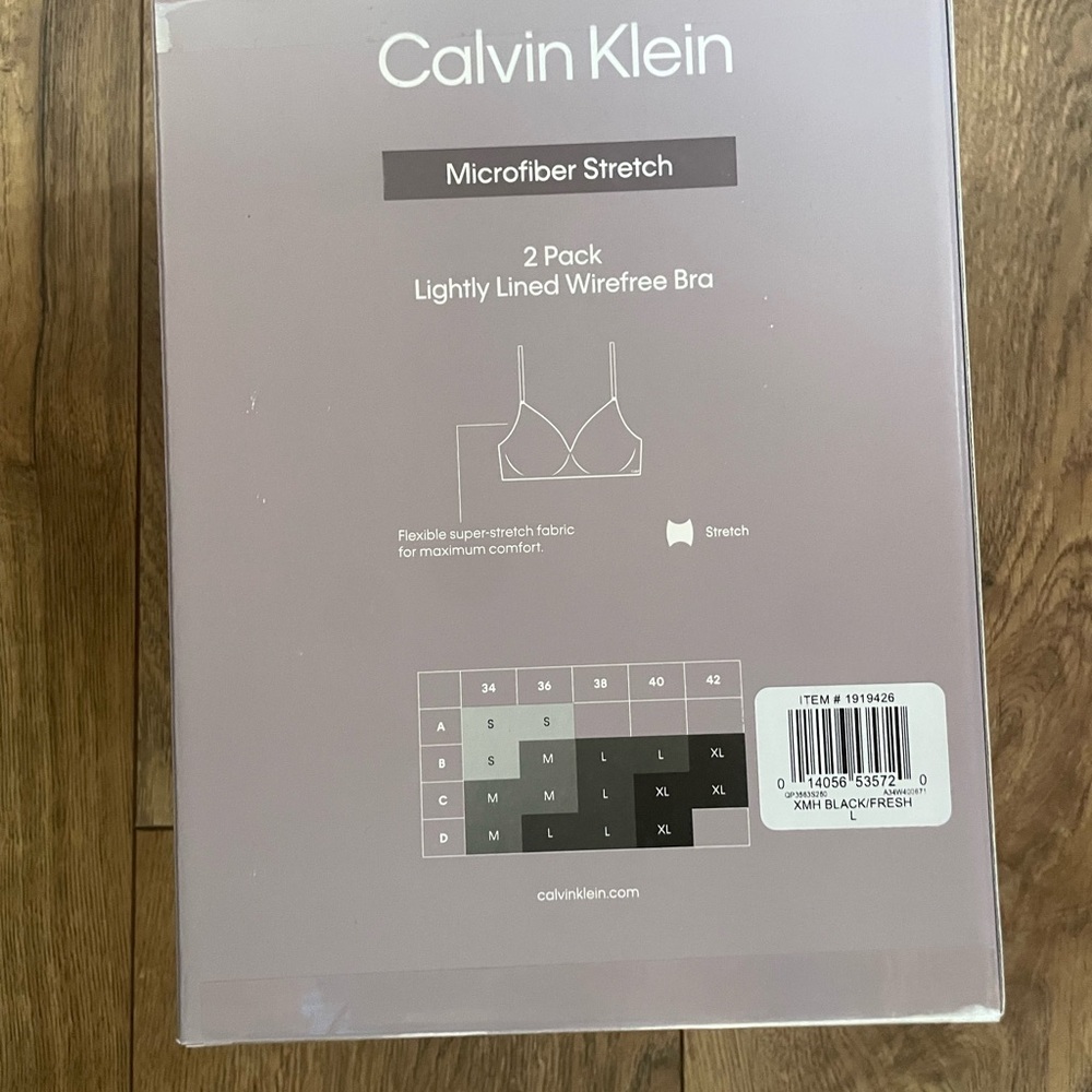 Calvin Klein Women’s Wirefree Bra, 2-pack - Picture 7 of 7